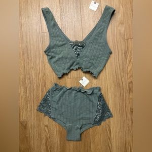 Anthropologie intimates/lounge set